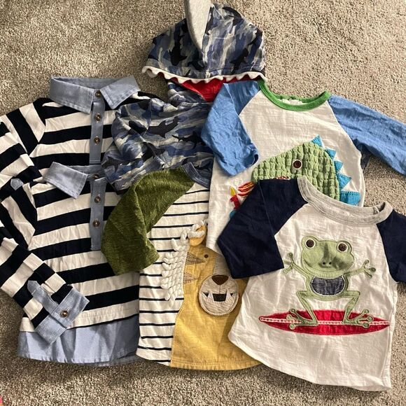 MudPie 12-18 month boys shirt bundle - Picture 1 of 7